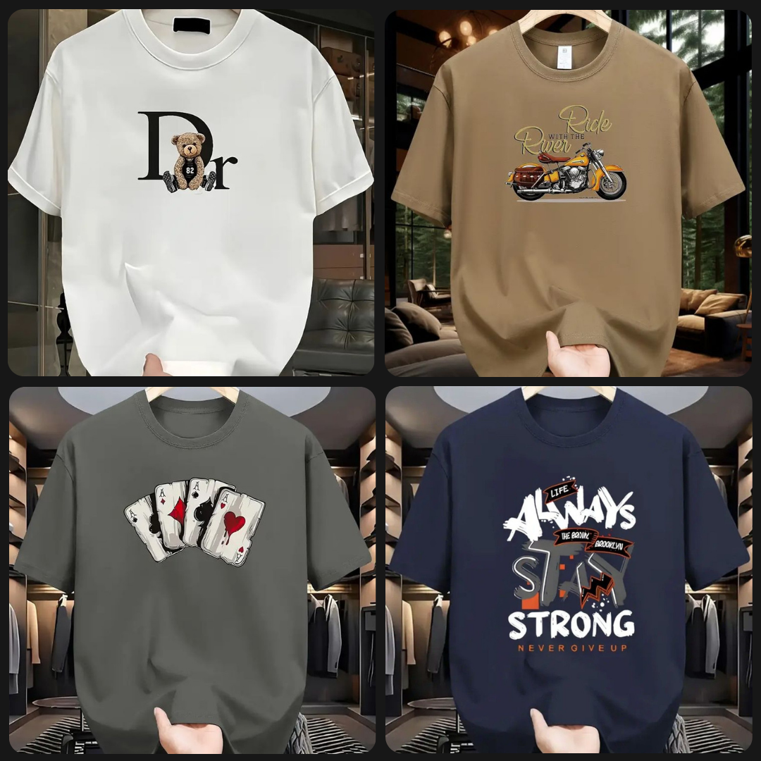 Premium Polo T-shirt ( Pack of 4) New