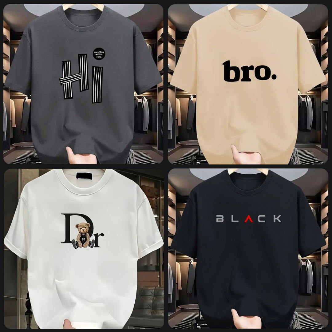 Premium Polo T-shirt ( Pack of 4) New