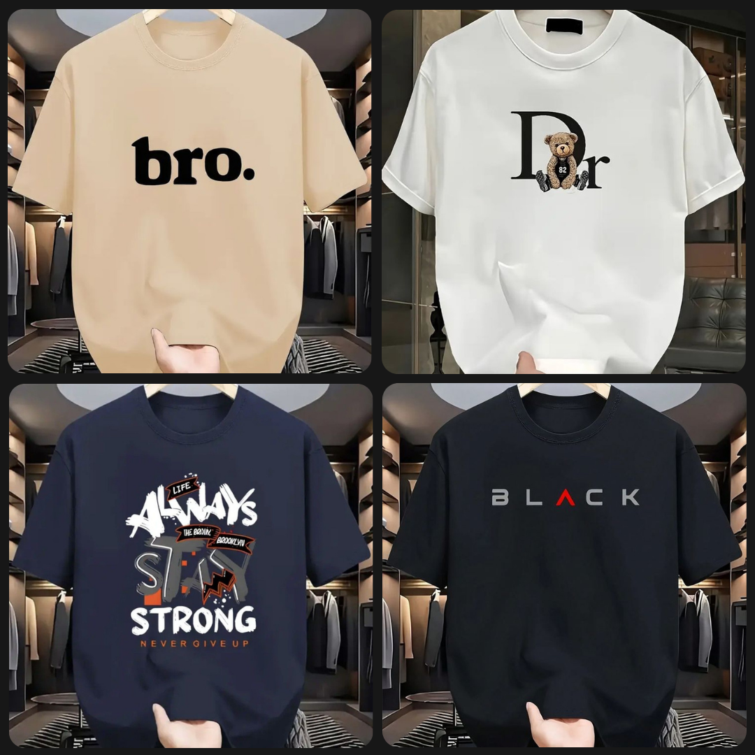 Premium Polo T-shirt ( Pack of 4) New